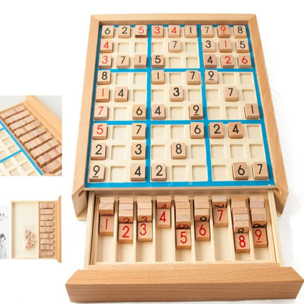 Tablero Sudoku Infantil Educativo – Juego de Lógica para Niños