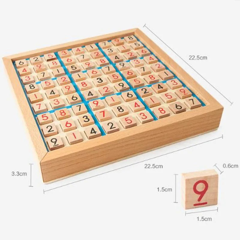 Tablero Sudoku Infantil Educativo – Juego de Lógica para Niños